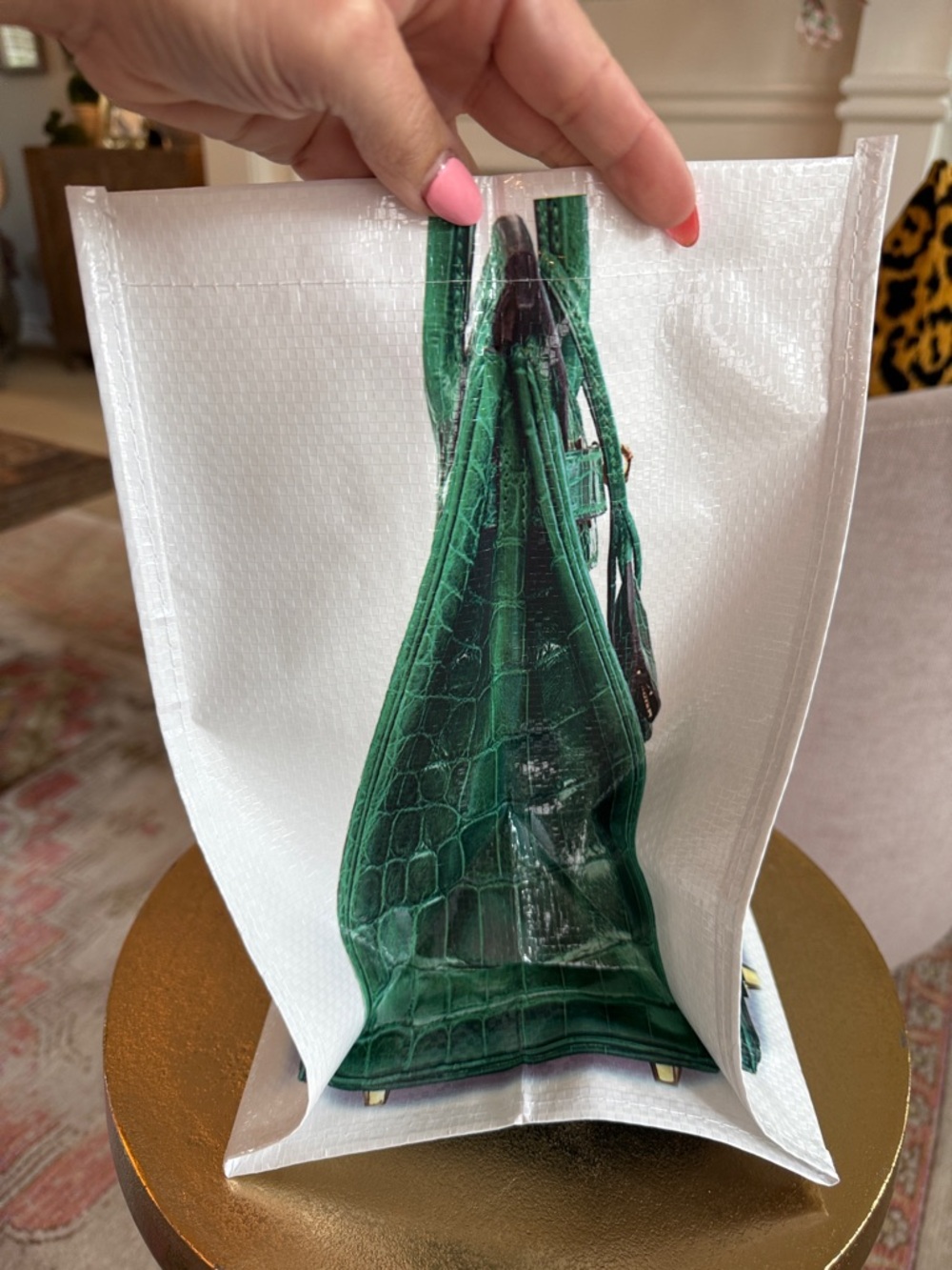 NWT : Wirkin Re-usable Tote - Emerald - Picture 4 of 5